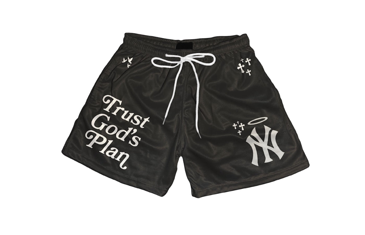 OG Trust God's Plan Shorts