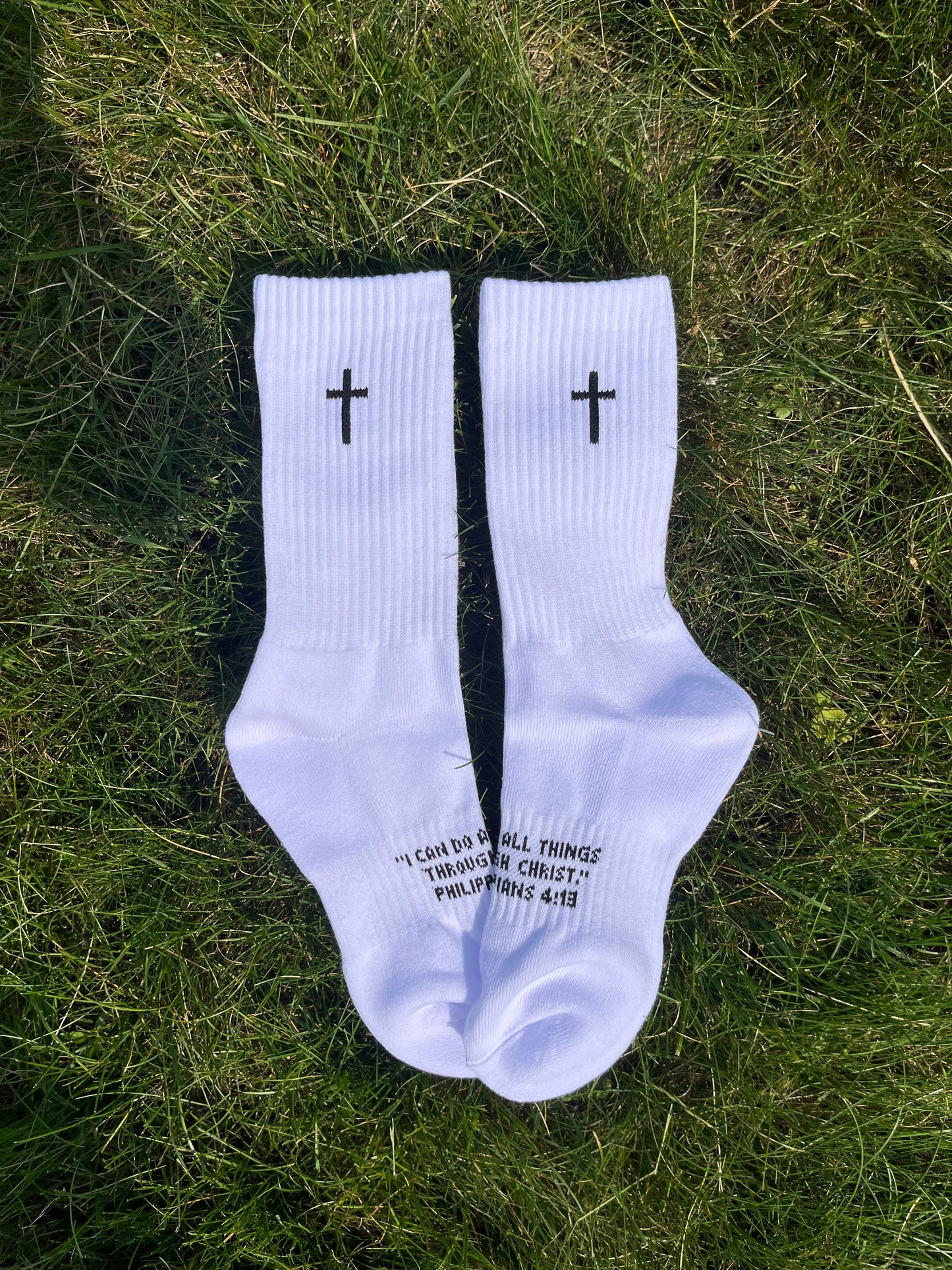 Philippians 4:13 Socks