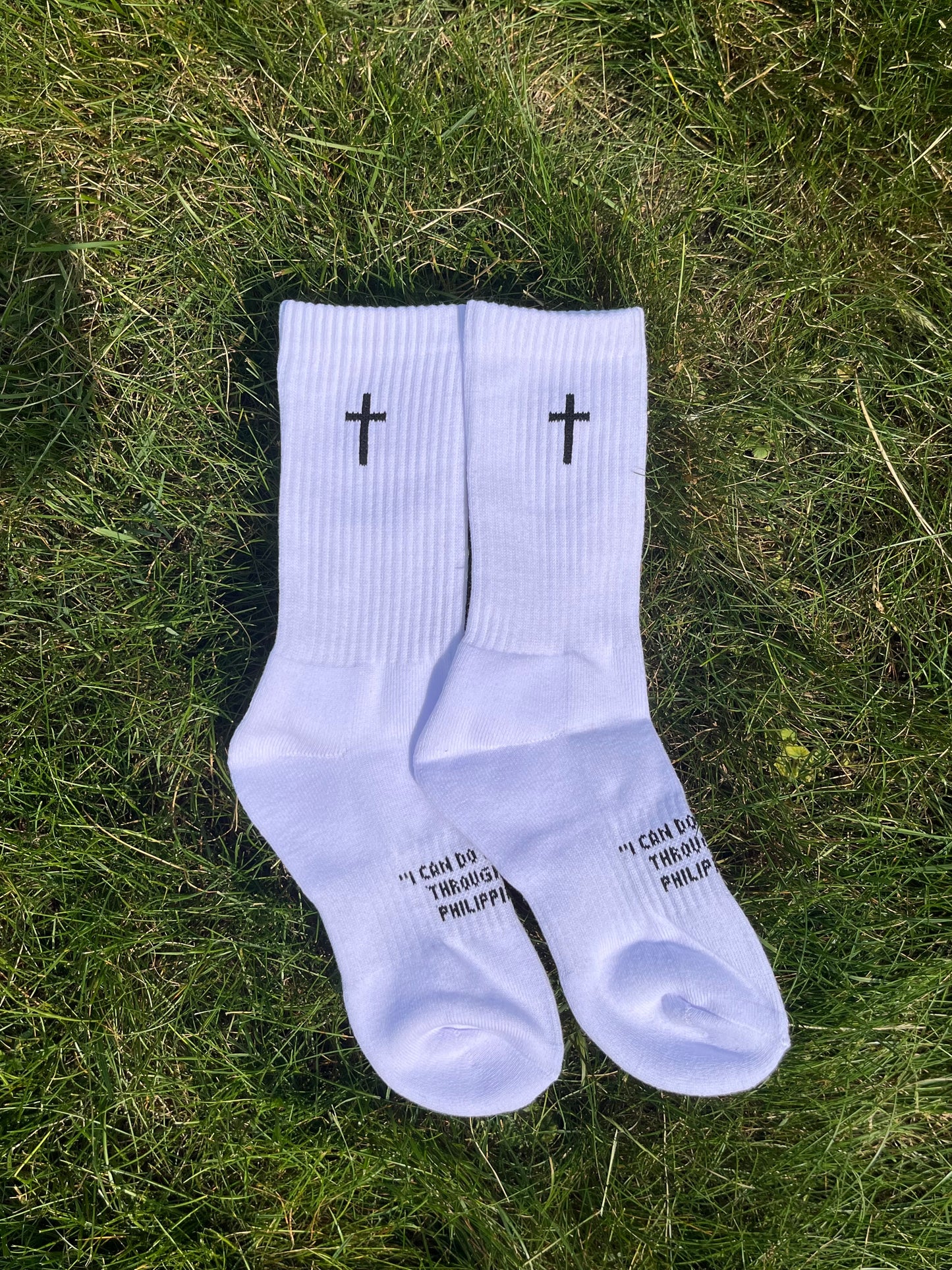 Philippians 4:13 Socks