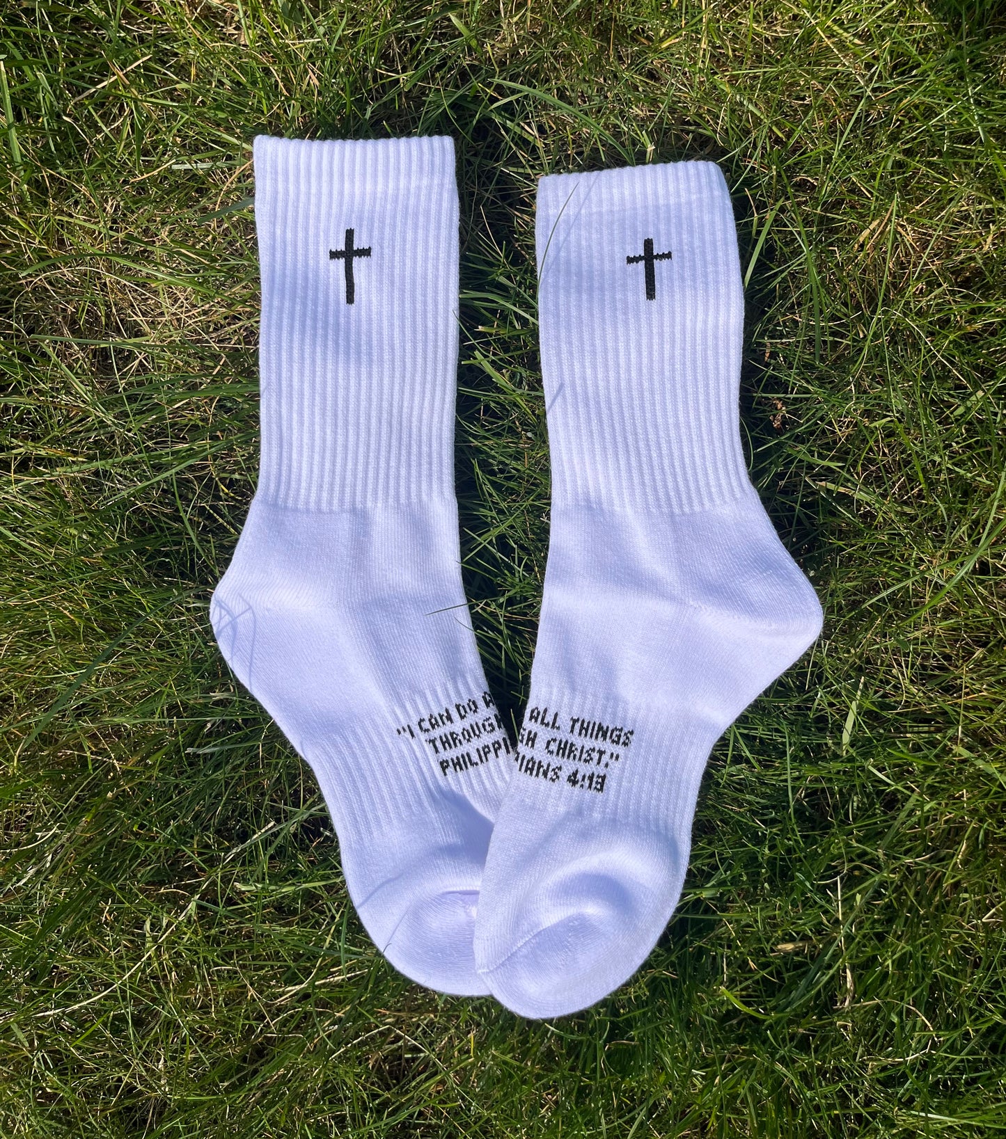 Philippians 4:13 Socks
