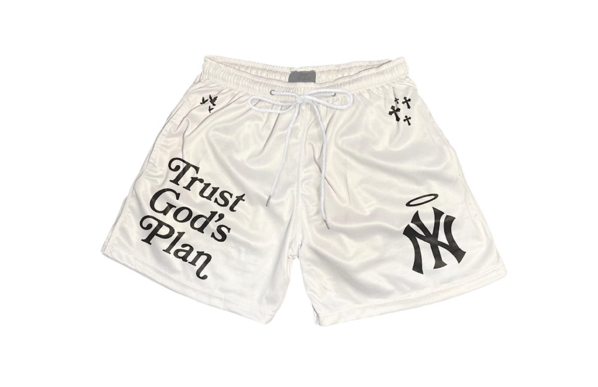 OG Trust God's Plan Shorts