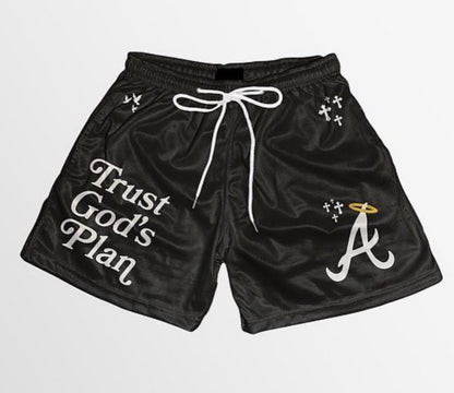 OG Trust God's Plan Shorts