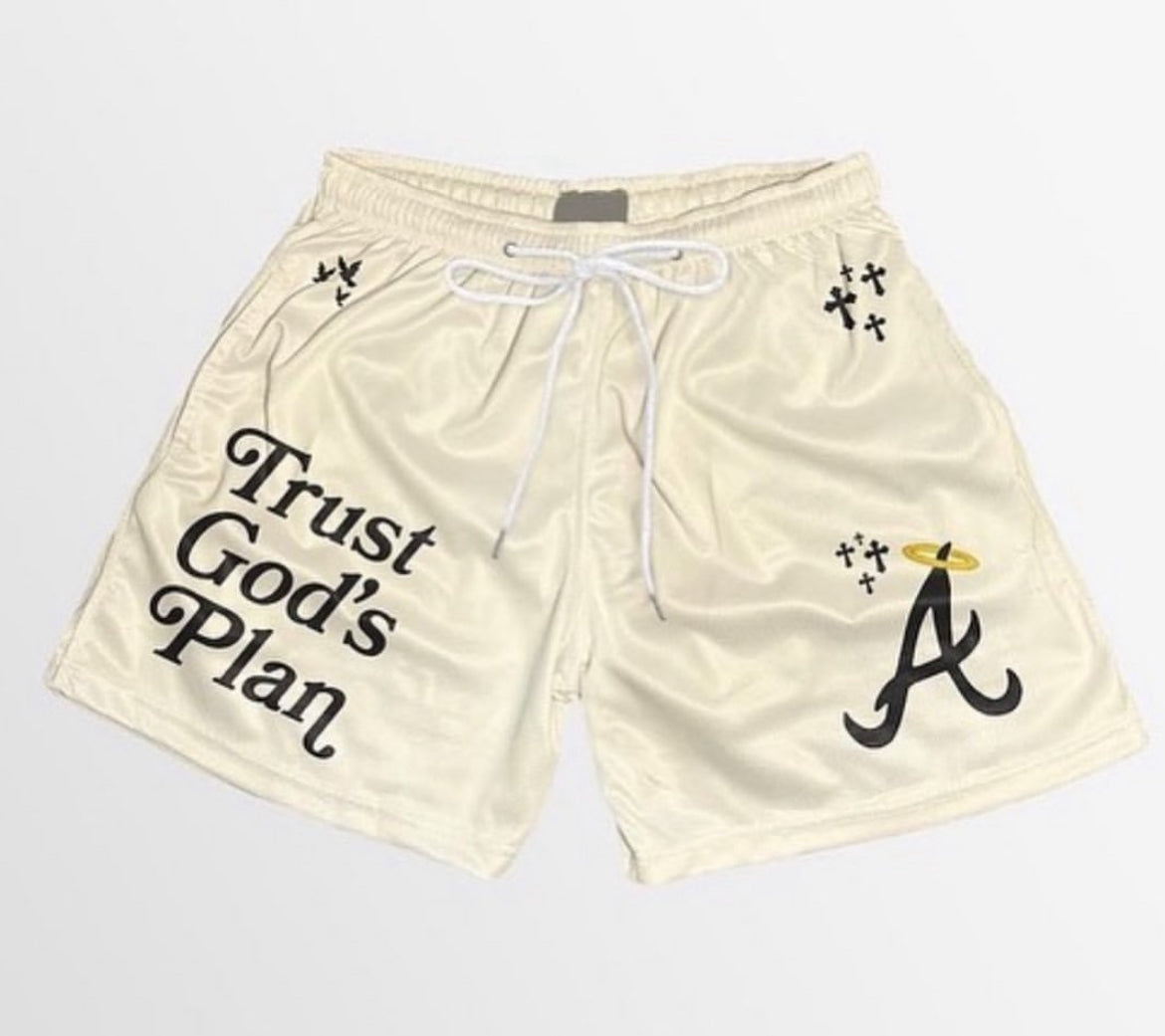 OG Trust God's Plan Shorts