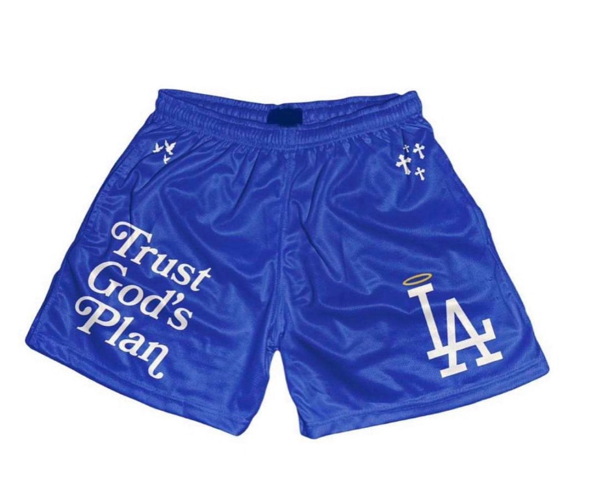 OG Trust God's Plan Shorts